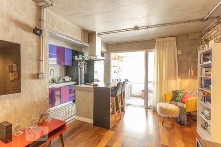 Sala de apartamento para alugar com 2 quartos, 65m² em Vila Anglo Brasileira, São Paulo