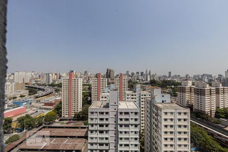 Vista Sala de apartamento à venda com 2 quartos, 52m² em Brás, São Paulo