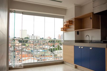 Varanda Gourmet de apartamento para alugar com 3 quartos, 80m² em Vila Prudente, São Paulo