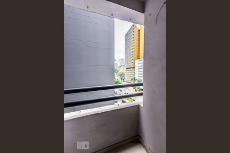 Varanda de apartamento à venda com 1 quarto, 46m² em Centro Histórico de São Paulo, São Paulo
