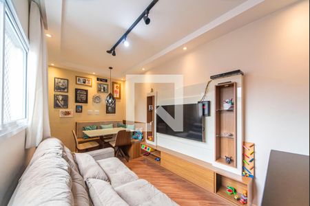 Sala de apartamento à venda com 2 quartos, 90m² em Vila Alto de Santo Andre, Santo André