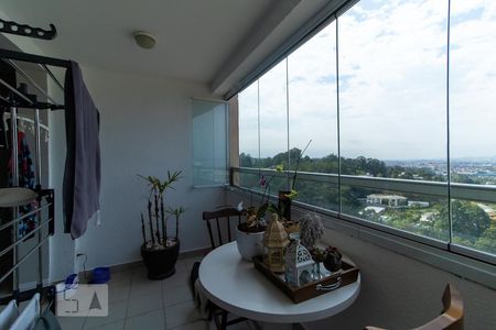 Sacada da Sala de apartamento à venda com 2 quartos, 77m² em Tamboré, Barueri