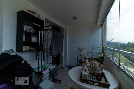 Sacada da Sala de apartamento à venda com 2 quartos, 77m² em Tamboré, Barueri
