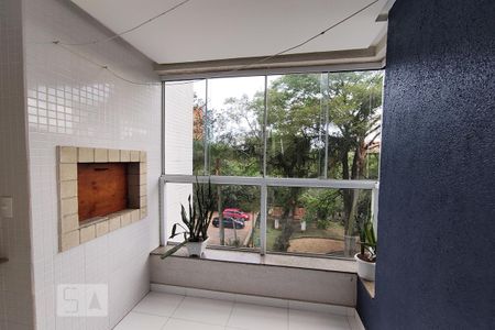 Sacada com Churrasqueira de apartamento para alugar com 3 quartos, 93m² em Centro, Canoas