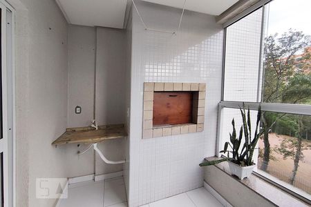 Sacada com Churrasqueira de apartamento à venda com 3 quartos, 93m² em Centro, Canoas