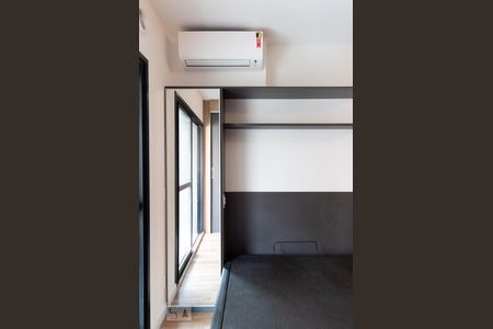 Quarto/Sala - ar condicionado de apartamento para alugar com 1 quarto, 31m² em Vila Mariana, São Paulo