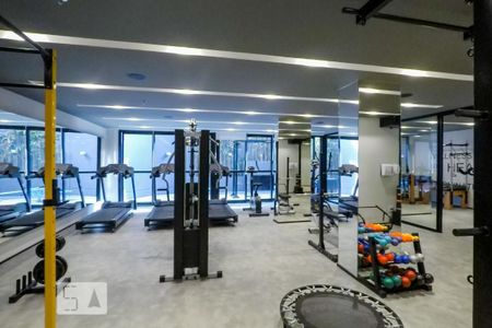 Apartamento para alugar com 31m², 1 quarto e sem vaga Apartamento para alugar com 31m², 1 quarto e sem vagaÁrea comum - Academia