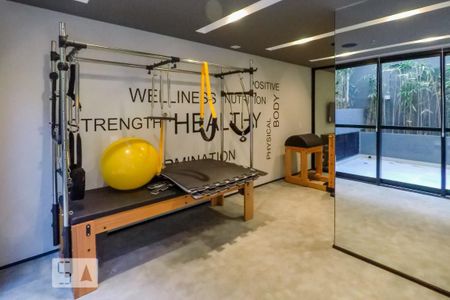 Apartamento para alugar com 31m², 1 quarto e sem vaga Apartamento para alugar com 31m², 1 quarto e sem vagaÁrea comum - Academia