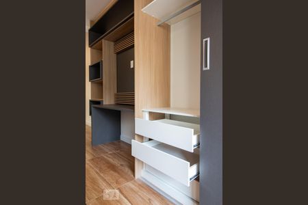 Quarto/Sala - armários de apartamento para alugar com 1 quarto, 31m² em Vila Mariana, São Paulo