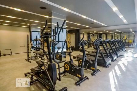 Apartamento para alugar com 31m², 1 quarto e sem vaga Apartamento para alugar com 31m², 1 quarto e sem vagaÁrea comum - Academia