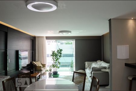 Sala de apartamento à venda com 3 quartos, 120m² em Buritis, Belo Horizonte