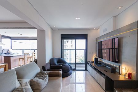 Sala de apartamento à venda com 1 quarto, 111m² em Vila Yara, Osasco
