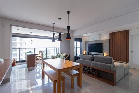 Sala de apartamento à venda com 1 quarto, 111m² em Vila Yara, Osasco