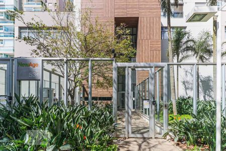 Fachada de apartamento para alugar com 1 quarto, 34m² em Brooklin, São Paulo