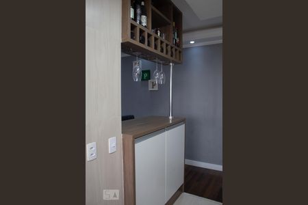 Cozinha de apartamento para alugar com 1 quarto, 35m² em Jardim Ibitirama, São Paulo