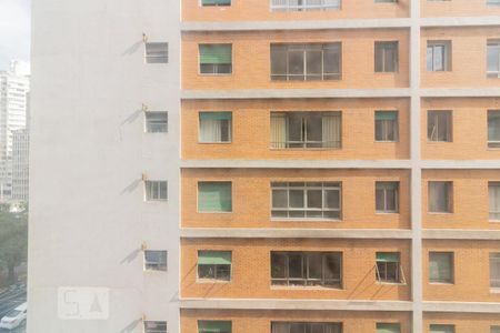 Vista Sala de apartamento para alugar com 1 quarto, 42m² em Jardim Paulistano, São Paulo