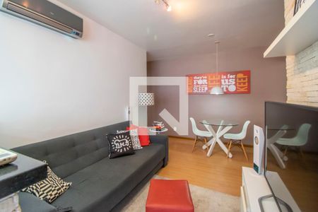 Sala de apartamento à venda com 2 quartos, 67m² em Ipanema, Porto Alegre