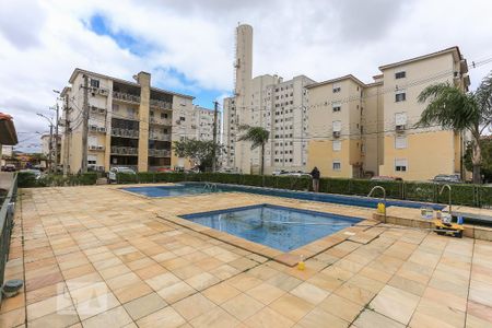 Área comum - Piscina de apartamento para alugar com 3 quartos, 92m² em Humaitá, Porto Alegre