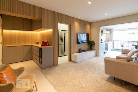 Sala de apartamento para alugar com 3 quartos, 96m² em Vila Andrade, São Paulo