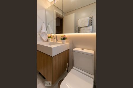Apartamento para alugar com 96m², 3 quartos e 2 vagasBanheiro da Suíte