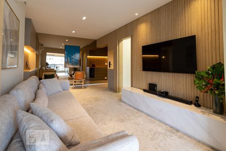 Sala de apartamento para alugar com 3 quartos, 96m² em Vila Andrade, São Paulo