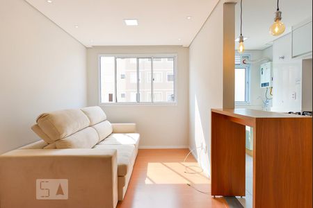 Sala de apartamento à venda com 2 quartos, 42m² em Fundação da Casa Popular, Campinas