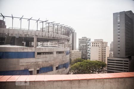 Vista da Sala de kitnet/studio para alugar com 1 quarto, 27m² em Centro Histórico de São Paulo, São Paulo