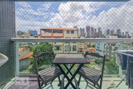Varanda da Sala de apartamento para alugar com 2 quartos, 58m² em Rio Vermelho, Salvador