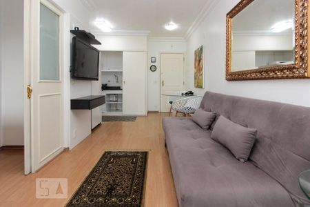 Sala de apartamento para alugar com 1 quarto, 35m² em Pinheiros, São Paulo