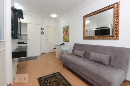Sala de apartamento para alugar com 1 quarto, 35m² em Pinheiros, São Paulo