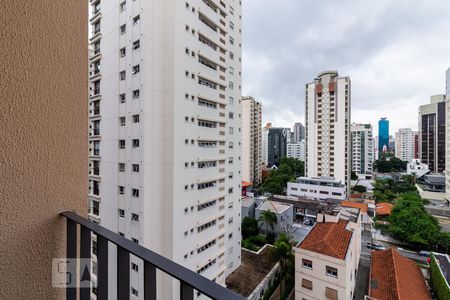 Varanda de apartamento para alugar com 2 quartos, 61m² em Indianópolis, São Paulo