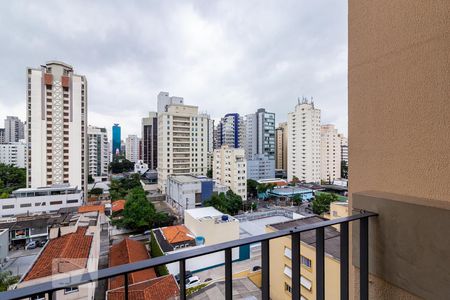 Varanda de apartamento para alugar com 2 quartos, 61m² em Indianópolis, São Paulo