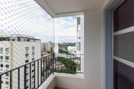 Varanda da Sala de apartamento para alugar com 2 quartos, 70m² em Praça da Bandeira, Rio de Janeiro