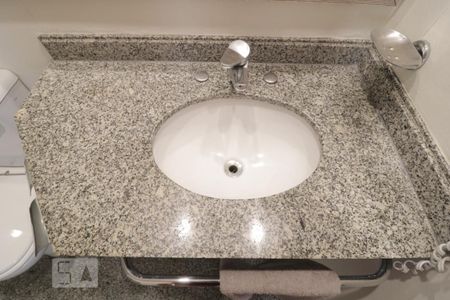 Banheiro - pia de kitnet/studio à venda com 1 quarto, 29m² em Tatuapé, São Paulo