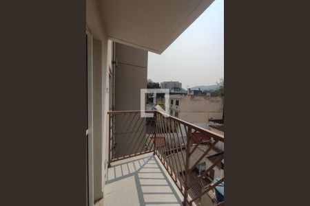 Varanda da Sala de apartamento para alugar com 2 quartos, 52m² em Pechincha, Rio de Janeiro
