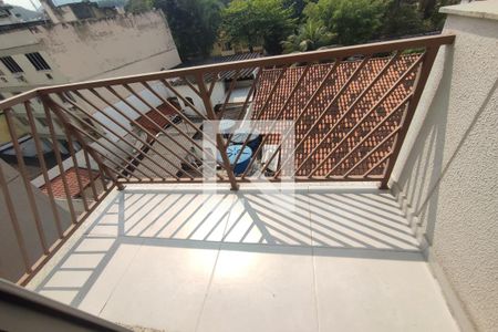 Varanda da Sala de apartamento para alugar com 2 quartos, 52m² em Pechincha, Rio de Janeiro