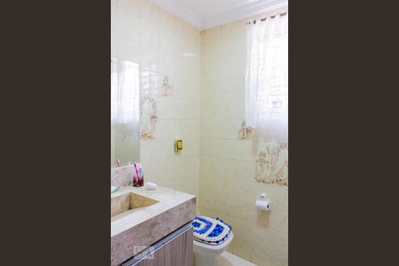 Lavabo de casa à venda com 3 quartos, 264m² em Parque Capuava, Santo André