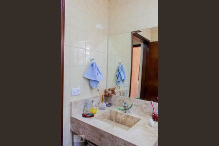 Lavabo de casa à venda com 3 quartos, 264m² em Parque Capuava, Santo André