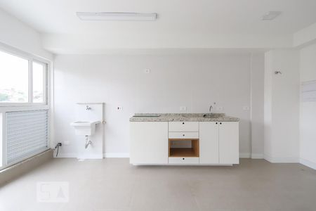 Sala Cozinha e Área de Serviço de apartamento para alugar com 1 quarto, 40m² em Jardim Paraíso, São Paulo