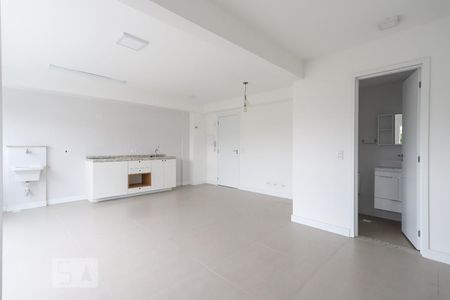 Sala Cozinha e Área de Serviço de apartamento para alugar com 1 quarto, 40m² em Jardim Paraíso, São Paulo