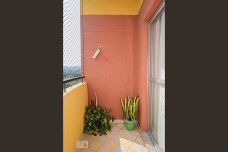 Apartamento à venda com 70m², 3 quartos e 3 vagasVaranda da sala