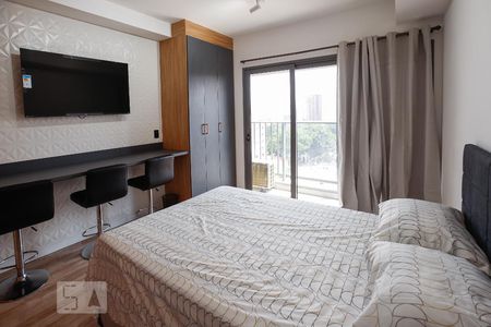 Studio de kitnet/studio para alugar com 1 quarto, 24m² em Indianópolis, São Paulo