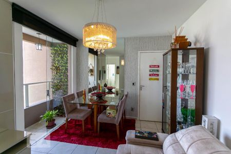 Sala de apartamento para alugar com 2 quartos, 65m² em Castelo, Belo Horizonte