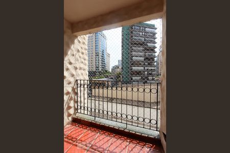 Varanda da Sala de apartamento à venda com 2 quartos, 65m² em Vila Olímpia, São Paulo