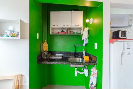 Studio à venda com 30m², 1 quarto e sem vagaCozinha