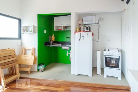 Studio à venda com 30m², 1 quarto e sem vagaCozinha