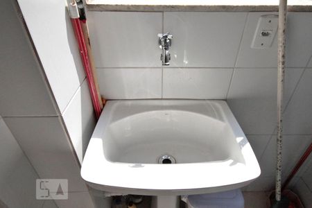 Área de Serviço de kitnet/studio para alugar com 1 quarto, 27m² em Luz, São Paulo