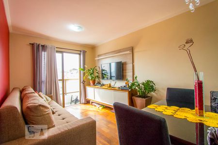 Sala de apartamento para alugar com 3 quartos, 77m² em Vila Príncipe de Gales, Santo André