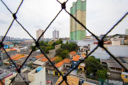 Vista da sala de apartamento para alugar com 3 quartos, 77m² em Vila Príncipe de Gales, Santo André