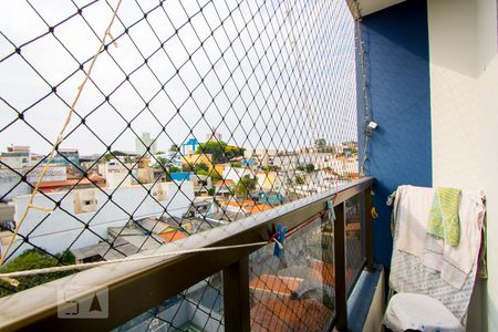 Varanda da sala de apartamento para alugar com 3 quartos, 77m² em Vila Príncipe de Gales, Santo André